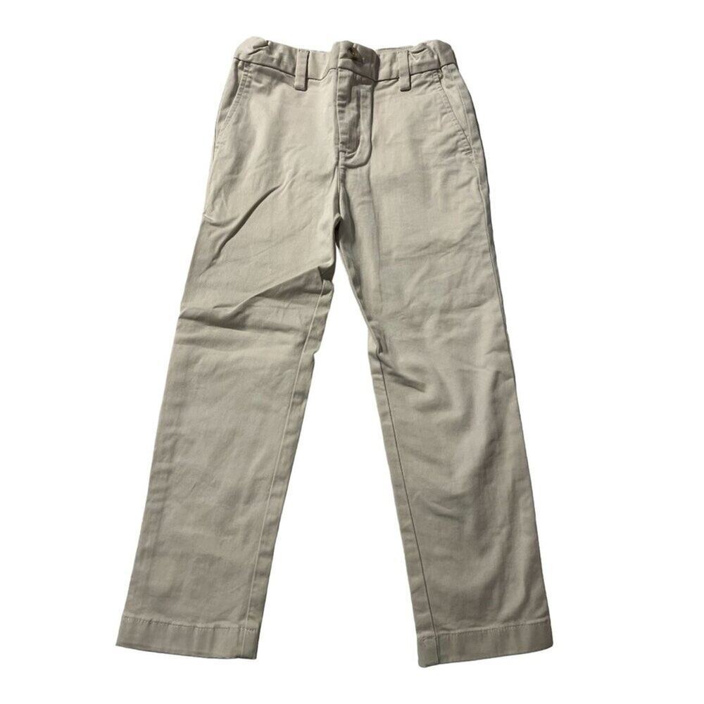 Vineyard Vines Khaki Pants Boys Size 7 Adjustable Waist Excellent very gently us